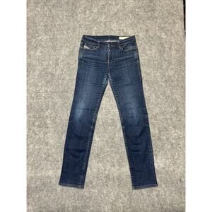 Diesel Bootzee-St Slim Bootcut Women's Jeans Size 28x34 Blue Dark Denim